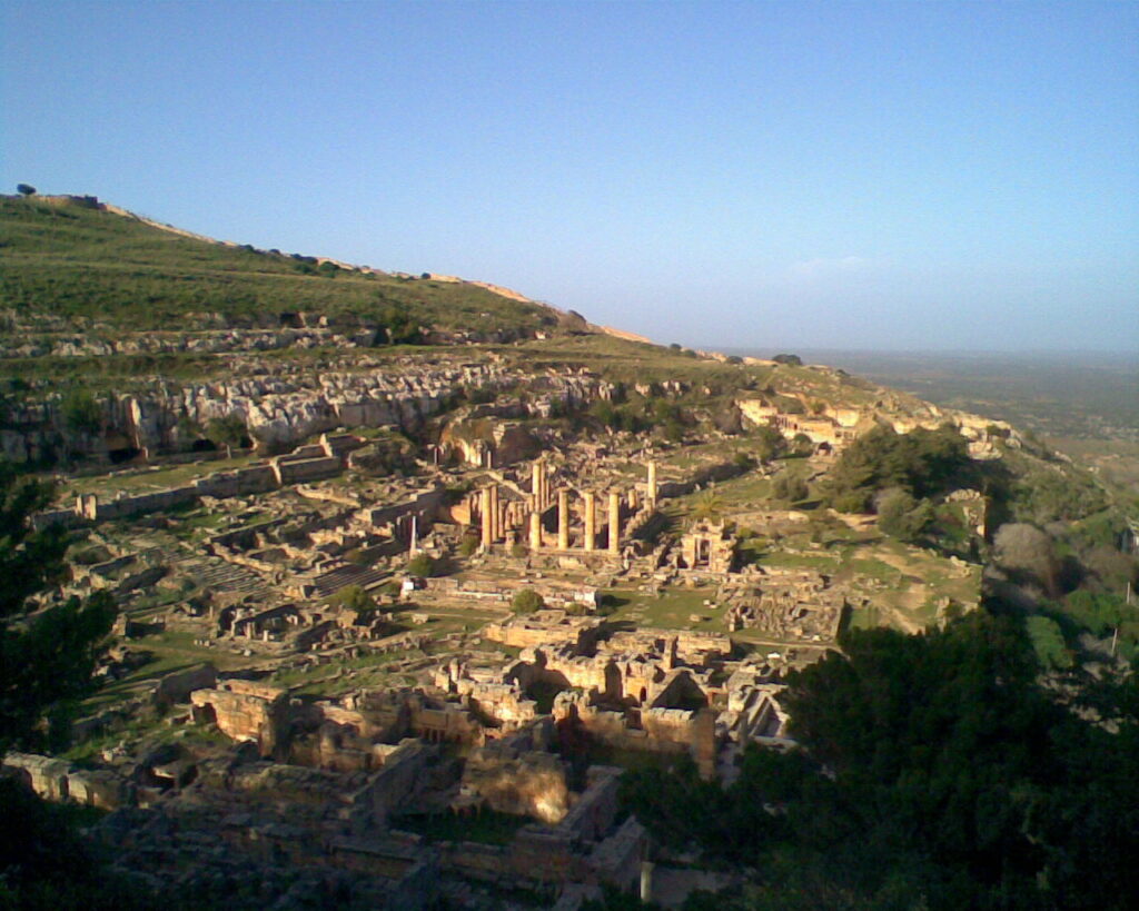 Ruinas de la ciudad de Cirene (Libia)